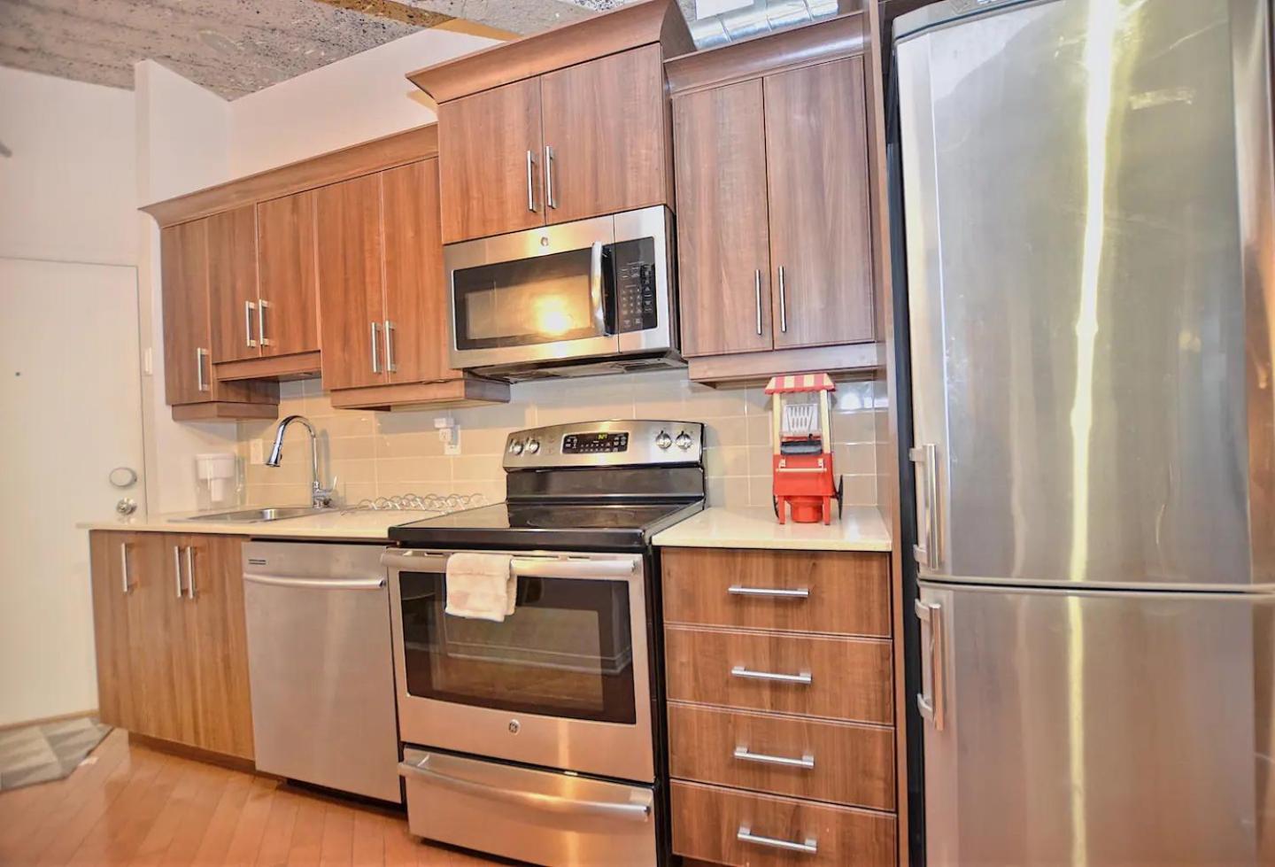 Stylish Urban Loft Downtown Leilighet Montréal Eksteriør bilde